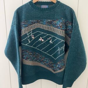 Pendleton vintage Crewneck Sweater Football